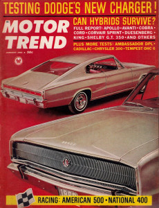 MOTOR TREND 1966 JAN - NEW CHARGER, OHC TEMPEST*